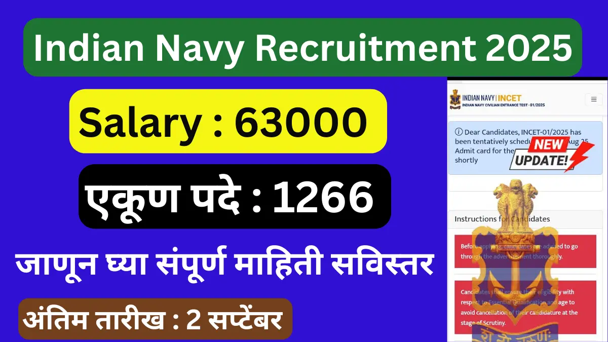 Indian Navy Recruitment 2025